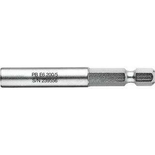 PB Swiss Tools PB E6.200/5 Socket Wrench Bit, Design E 6.3 (1/4")