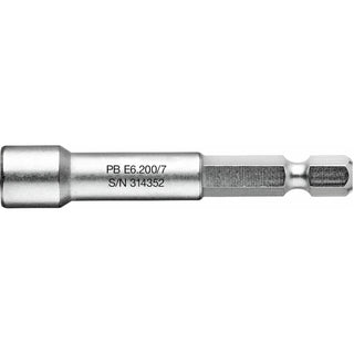 PB Swiss Tools PB E6.200/7 Socket Wrench Bit, Design E 6.3 (1/4")