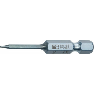 PB Swiss PB E6.400/2-50 Precision Bit for TORX®-Screws, T2, L - 50 mm