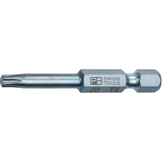 PB Swiss Tools PB E6.400/20-50 PrecisionBit, Design E6 1/4" Bits, TORX® - T20