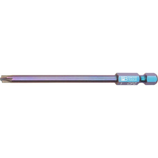 PB Swiss PB E6L.180/1 PrecisionBit, For Combination Screws Pozidriv/Slotted, PZ1, 95 mm