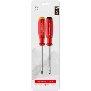 PB Swiss Tools PB 8261.CN SwissGrip Screwdriver Set, 2-Component, 2pcs