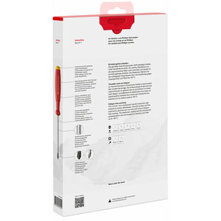 PB Swiss Tools PB 8250.CBB SwissGrip screwdriver set in a high-quality paperboard box