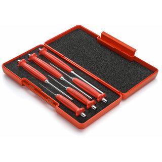 PB Swiss Tools PB 758.SET Grip Parallel Pin Punch Set, 6 pcs