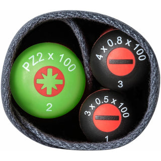 PB Swiss Tools PB 8562.SU GY SwissGrip Screwdriver set, 6 Pieces