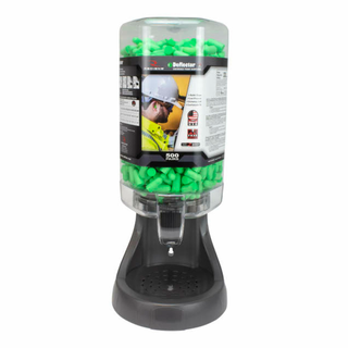 Radians FPD-500L90 Refillable Dispenser with Deflector FP90 Plugs - 500 Pair