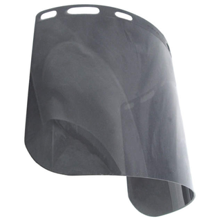Radians V40815-S Smoke PC Face Shield - .060 x 8 x 15 1/2 Smoke PC