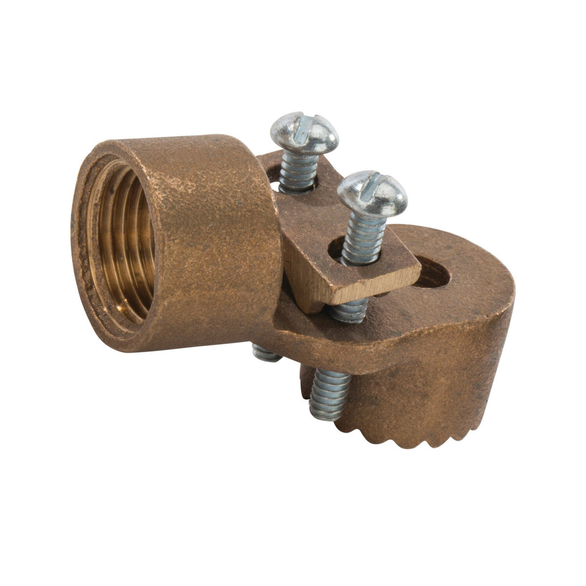 Threaded Hubs Electrical NSI G-41 Bronze 1/2″ Threaded Grounding Hub for Ground Clamps — EIO.com