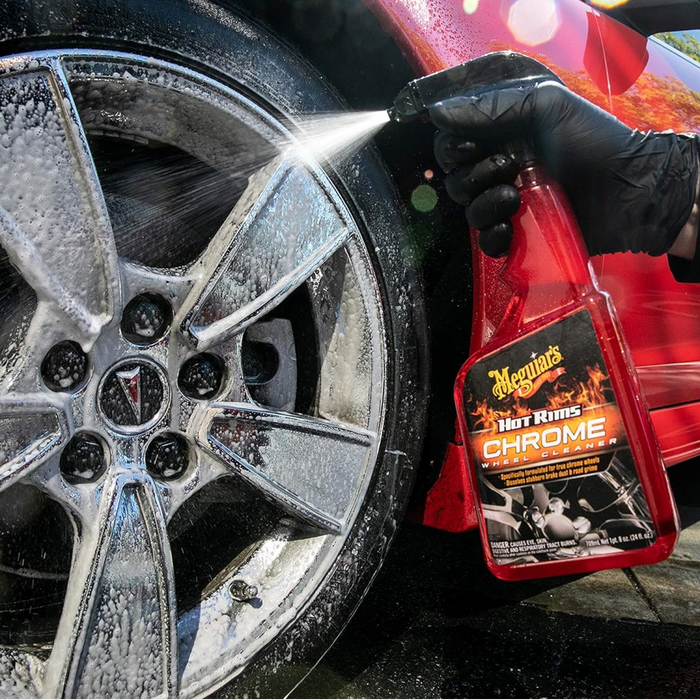 Meguiar's G19124 Hot Rims Chrome Wheel Cleaner —