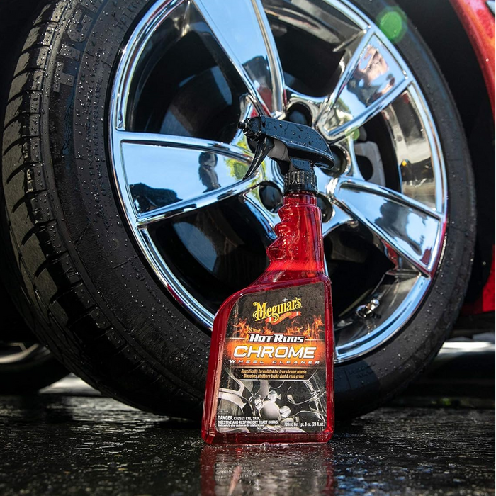 Meguiar's G19124 Hot Rims Chrome Wheel Cleaner —