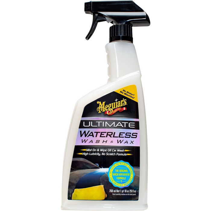 Meguiar's G3626 Ultimate Waterless Wash & Wax, 26 .oz, Spray