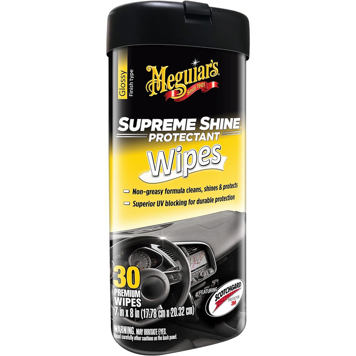 Meguiar's G4000 Supreme Shine Protectant Wipes