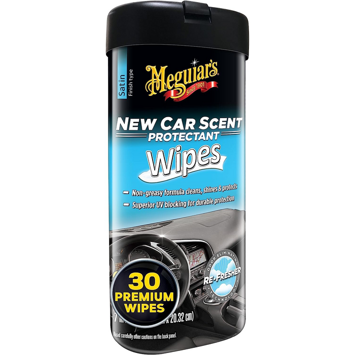 Meguiar's G4200 New Car Scent Protectant Wipes