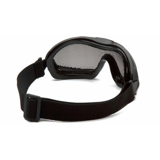 Pyramex G9WMG Wire Mesh Goggle - Black goggle With Single Wire Mesh Lens