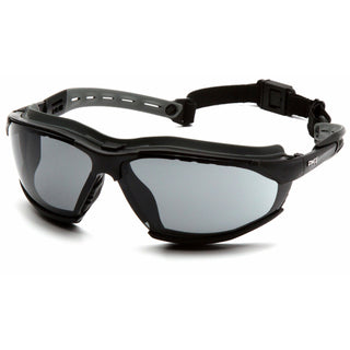 Pyramex GB9420STM Gray H2MAX Anti-Fog Lens with Black Frame