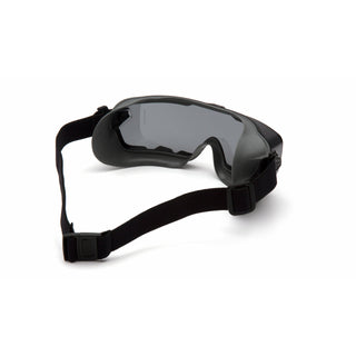 Pyramex GG9920TM Cappture Pro Goggle - Gray H2MAX Anti-Fog Lens with Rubber Gasket