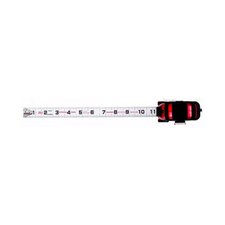 Tajima Tools GS-C25BW GS-Lock Measuring Tape with Compatible Clip, 25 ft x 1 in