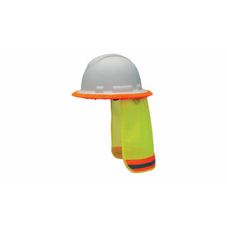 Pyramex HPESHADE10 Hard Hat Neck Shade Lime