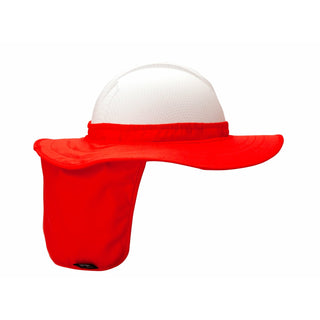Pyramex HPSHADE40 Hard Hat Shade with Brim - Orange