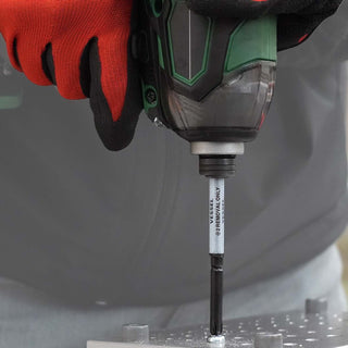 Vessel Tools 238HWB7PU Impact & Out Screwdriver with Assorted Bits, 9 Pc.