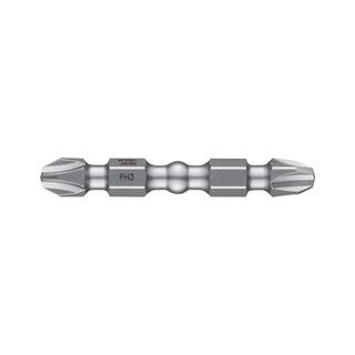 Vessel Tools IBDEPH350P2 IMPACT BALL Double-Ended Torsion Bit (PH3 x 50 mm, 2 pcs.)