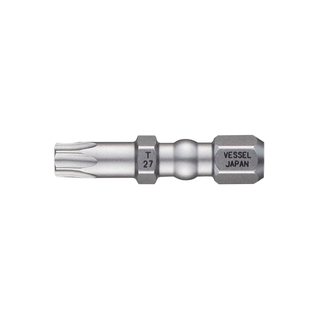 Vessel Tools IBTX2730P2 IMPACT BALL Torsion Bit (T27 x 30 mm, 2 pcs.)
