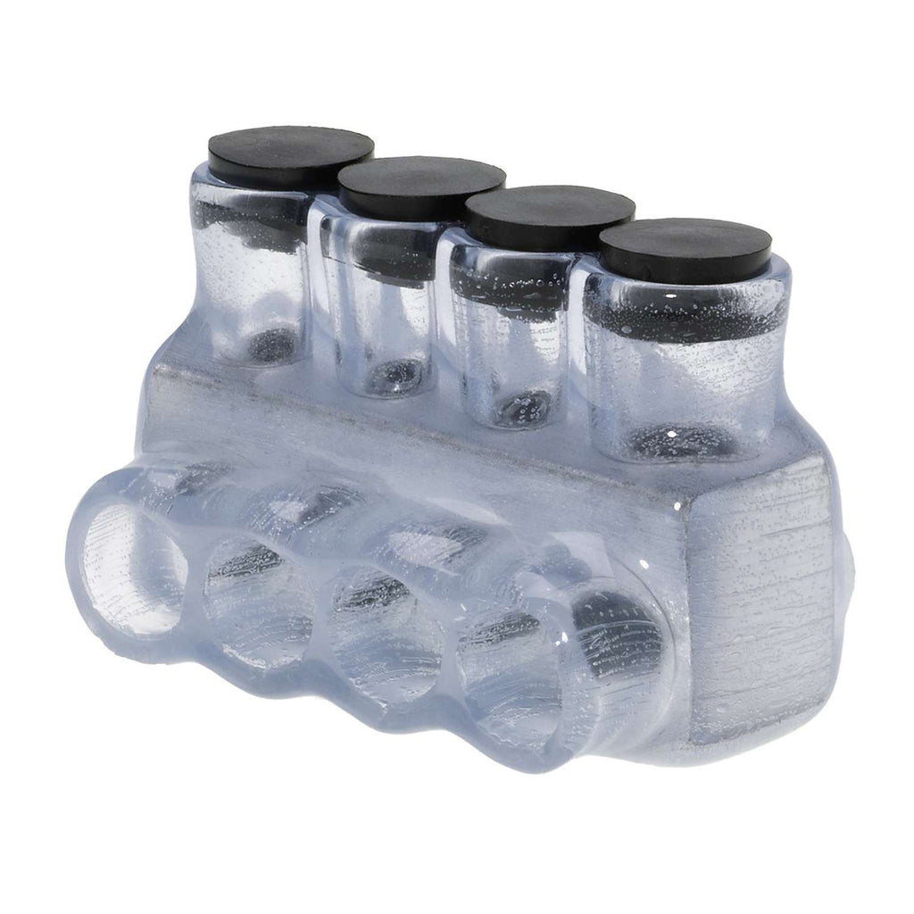 Polaris IPL4-4C 4-Port Clear Multi-Tap Pre-Insulated Connector, 4 – 14 ...