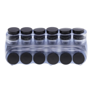 Polaris IPLD2-6CB 6-Port Clear Multi-Tap Pre-Insulated Connector, 2 AWG – 14 AWG, Bag