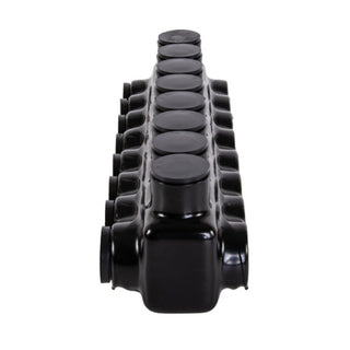 Polaris IPLD3/0-8 8-Port Black Multi-Tap Pre-Insulated Connector, 3/0 – 6 AWG