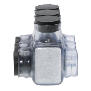 Polaris IPLD500-3C 3-Port Clear Multi-Tap Pre-Insulated Connector, 500 MCM – 4 AWG