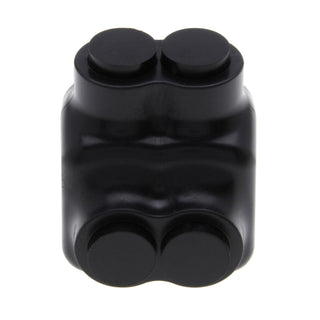 Polaris ITD-4B 2-Port Black Multi-Tap Pre-Insulated Connector, 4 AWG – 14 AWG, Bag