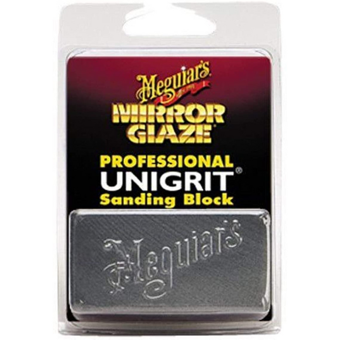 Meguiar's K1500 Mirror Glaze Professional Unigrit Sanding Block - 1,500 Grit