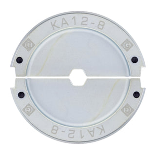 NSI KA12-8 U-Type Die #8 Awg Aluminum 1 Pair Blue