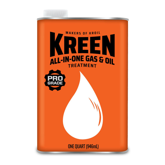 Kroil KR161 Kreen High-Grade Gas & Oil Treatment, 1 Quart - For Engine Additive, Gas or Diesel Engines