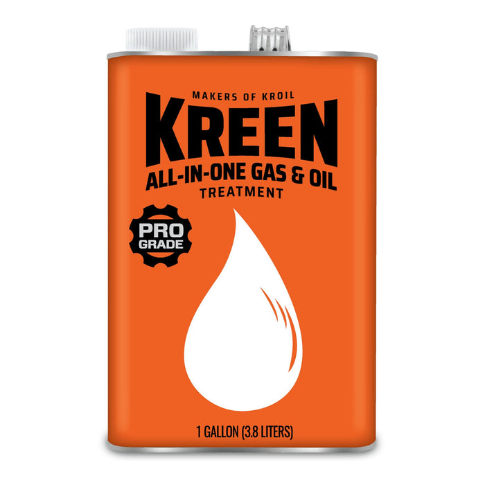 Kroil KR011 Kreen High-Grade Gas & Oil Treatment, 1 Gallon - For Engine Additive, Gas or Diesel Engines