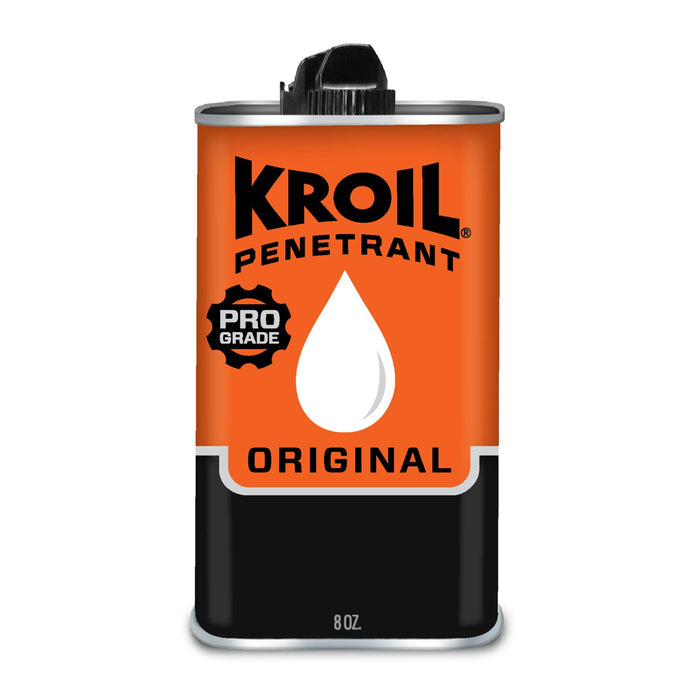 Kroil KL081 Original Penetrant Oil, 8 oz - For Rusted Bolts, Metal, Hinges, Chains, Moving Parts
