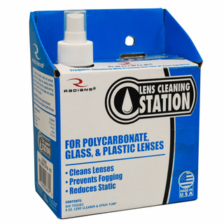 Radians LCS080600 Lens Cleaning Station - Small - 8 oz Solution and 600 Wipes