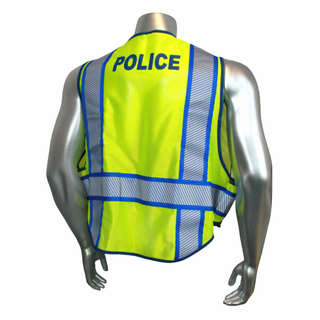 Radwear USA Police Type P Breakaway Vest - Police - Blue Trim - Green
