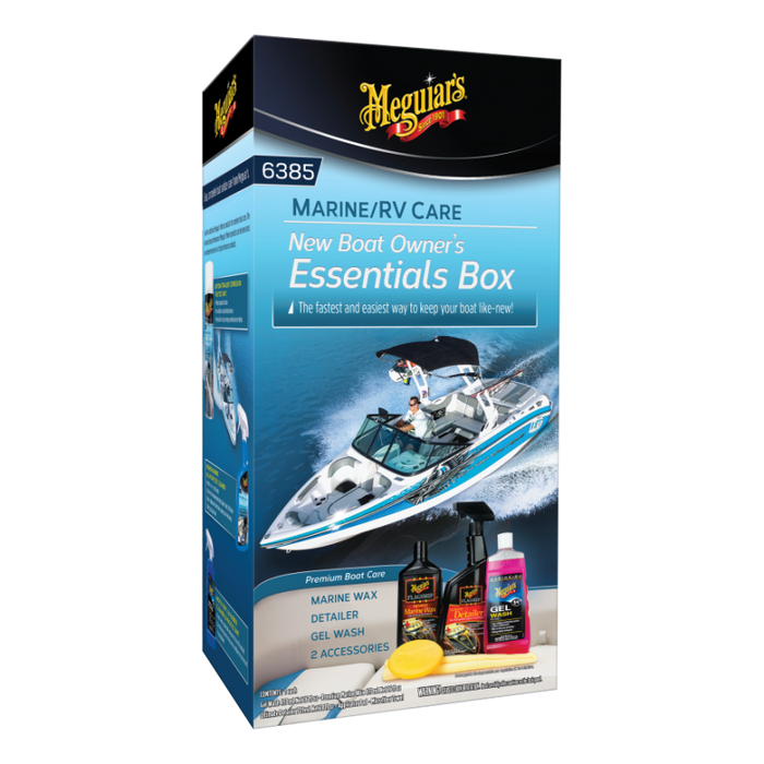 Meguiar's M6385 New Boat Owner's Essentials, Box