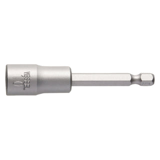 Vessel MB45AF1075P1 POWER BIT 1/4" Hex B, A/F10x75 Press-Fit Nutsetter with Press-Fit Magnet