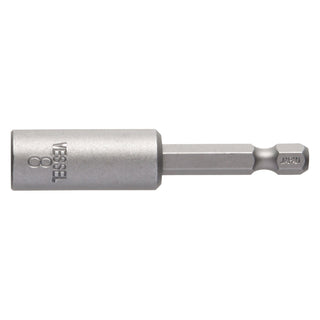 Vessel MB45AF865P1 POWER BIT 1/4" Hex B, A/F8x65 Press-Fit Nutsetter with Press-Fit Magnet