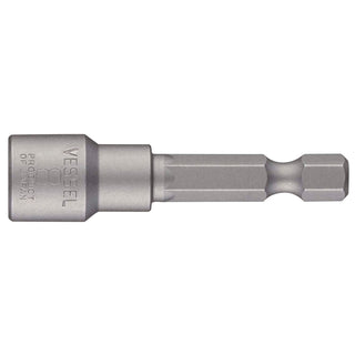 Vessel MB45AF850P1 Power Bit 1/4" Hex B, A/F8x50 Nutsetter with Press-Fit Magnet