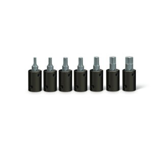 Wright Tool 362 3/8" Drive Impact Hex Bit Socket Set 7-Piece