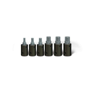 Wright Tool 455 1/2" Drive Metric Impact Hex Bit Socket Set 6 Piece