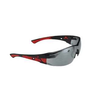 Radians Obliterator Safety Eyewear - Black/Red Frame