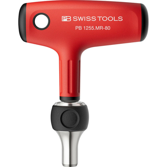 PB Swiss Tools PB 1255.MR-80 Cross Handle Bit Holder, With Ratchet