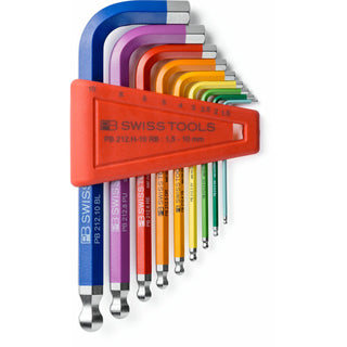 PB Swiss PB 212.H-10 RB Ballend Hex Set, 1.5-10mm