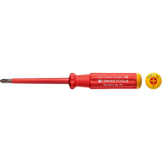 PB Swiss Tools PB 5190.2-100 Classic VDE Screwdriver Phillips Size PH2
