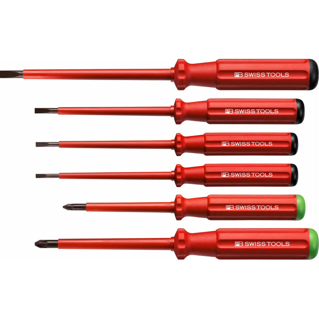 PB Swiss Tools PB 5543 Classic VDE Screwdriver Set, Slim, 6pcs – EIO.com