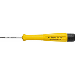 PB Swiss Tools PB 8123.0,89-40 ESD Electronics Screwdriver, Hex 0.89
